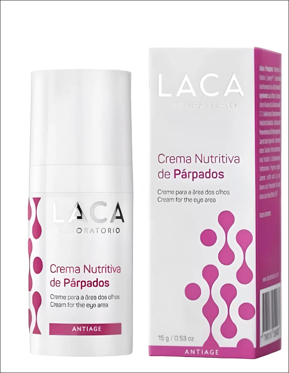 Crema nutritiva para parpados